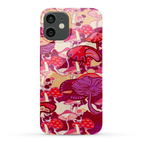 Mushroom Pattern Phone Case